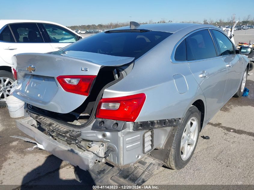 VIN 1G1ZB5ST7GF301323 2016 Chevrolet Malibu, LS no.4