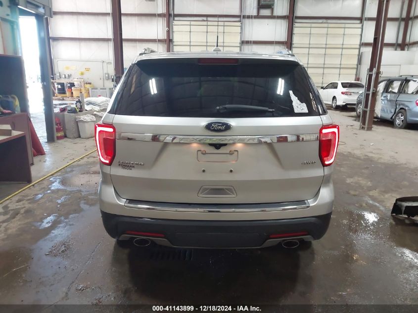 2019 Ford Explorer Limited VIN: 1FM5K8F89KGB42820 Lot: 41143899