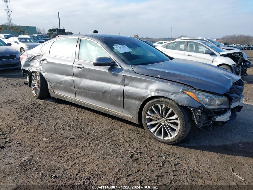 VIN KMHGN4JE5GU125057 2016 Hyundai Genesis, 3.8 no.1