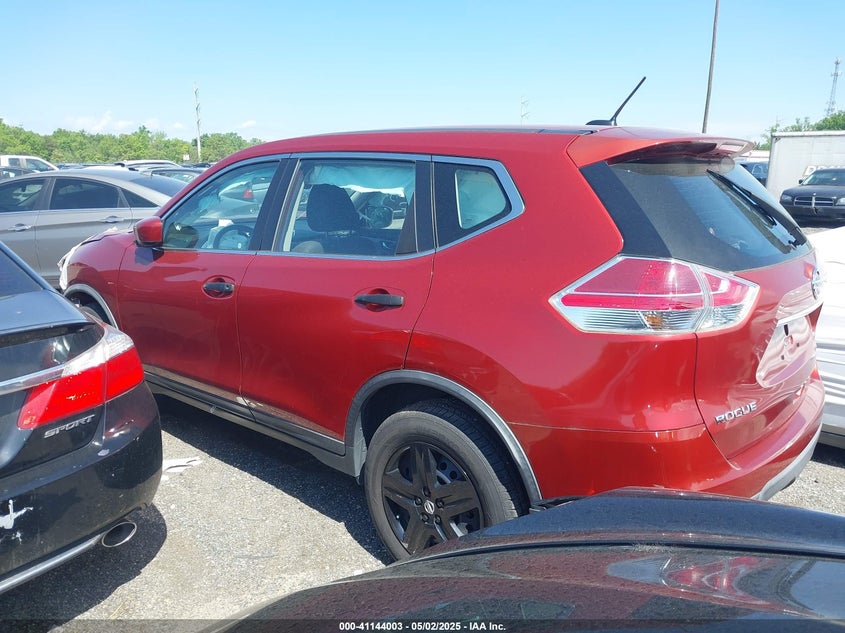 2016 Nissan Rogue S VIN: KNMAT2MV6GP728078 Lot: 41144003