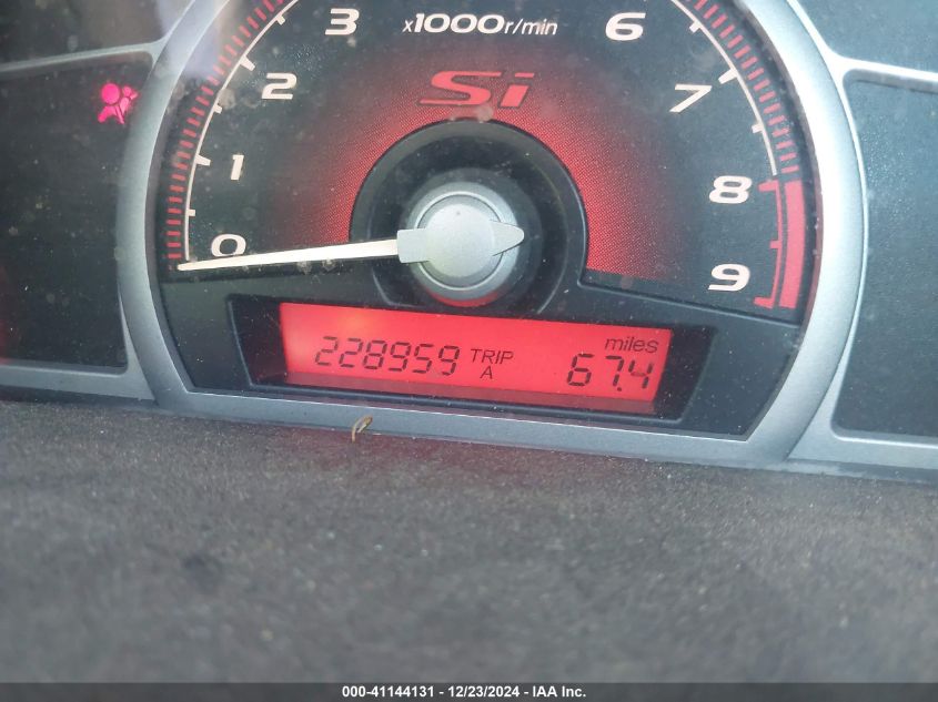 2006 Honda Civic Si VIN: 2HGFG21556H711078 Lot: 41144131