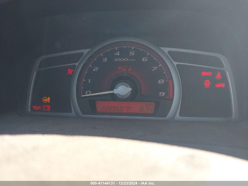 2006 Honda Civic Si VIN: 2HGFG21556H711078 Lot: 41144131