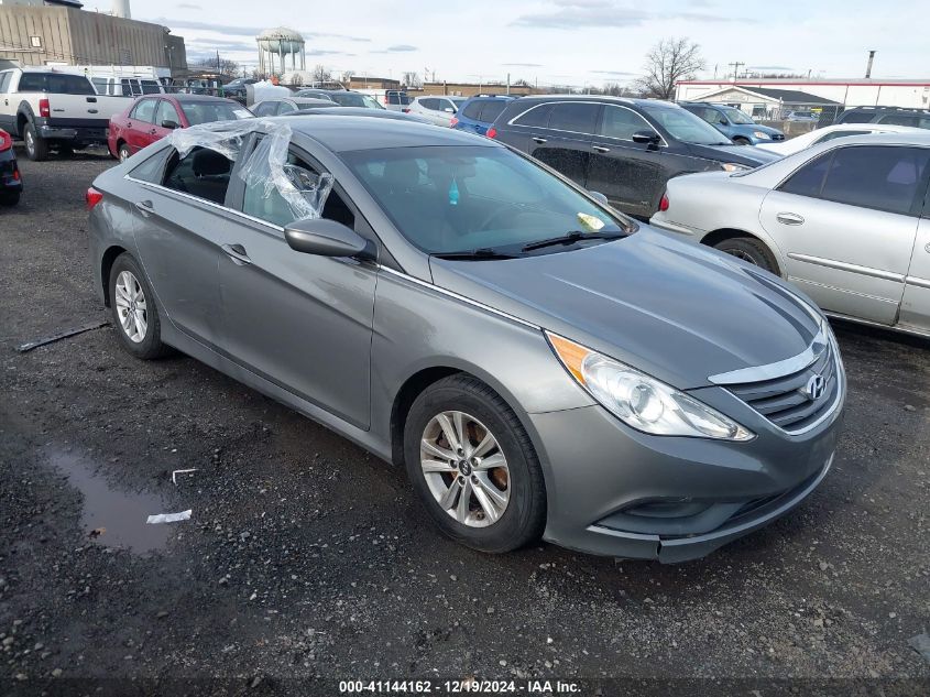 VIN 5NPEB4AC3EH849176 2014 Hyundai Sonata, Gls no.1