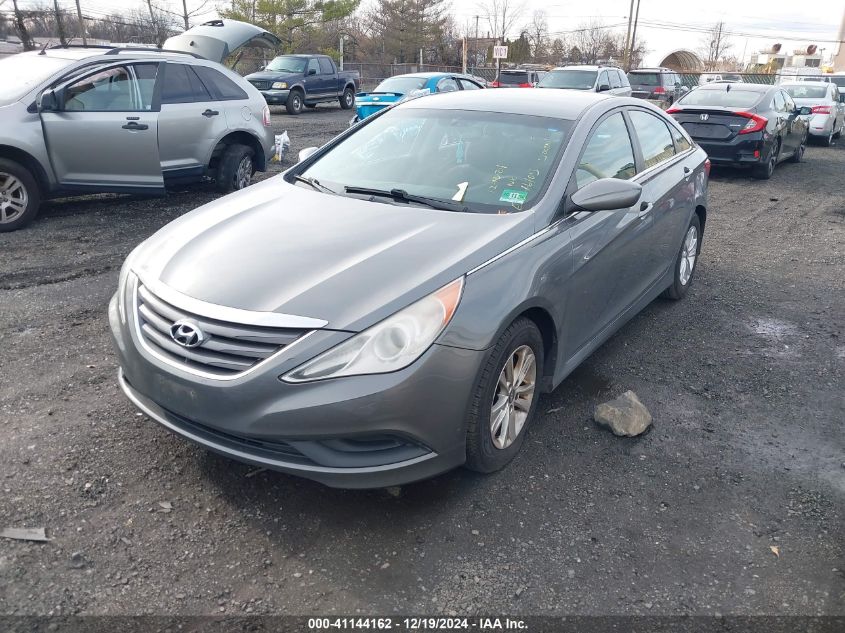 VIN 5NPEB4AC3EH849176 2014 Hyundai Sonata, Gls no.2