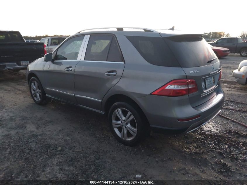 VIN 4JGDA5JB3EA404516 2014 MERCEDES-BENZ ML 350 no.3