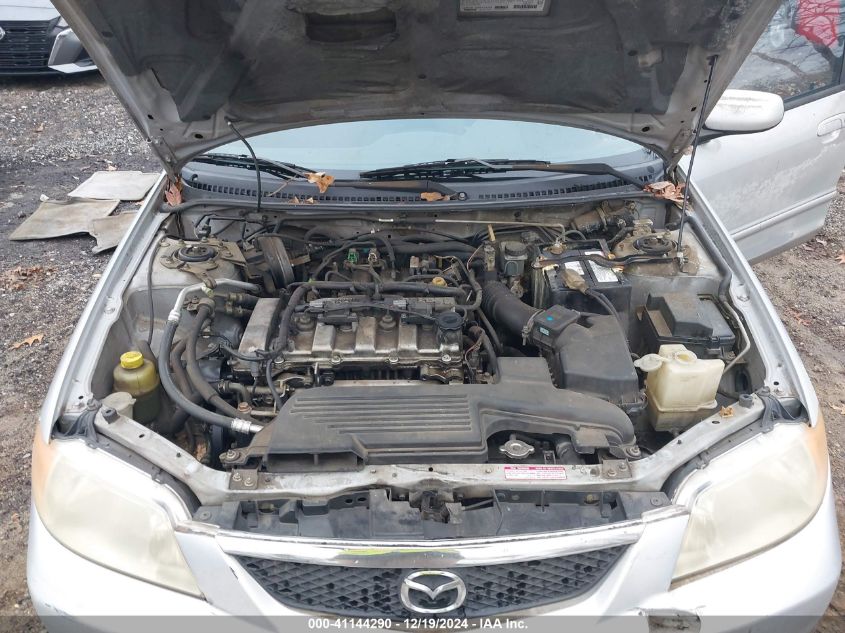 2002 Mazda Protege VIN: JM1BJ225920515625 Lot: 41144290