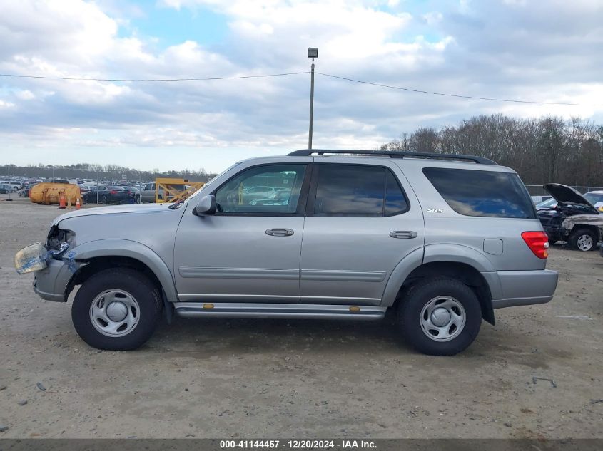 2004 Toyota Sequoia Sr5 V8 VIN: 5TDZT34A84S205801 Lot: 41144457