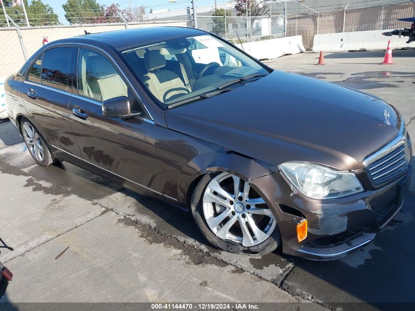 VIN WDDGF4HB0DR268595 2013 Mercedes-Benz C 250, Lux... no.1