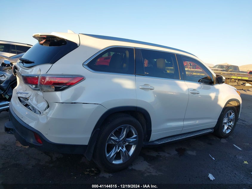 2015 TOYOTA HIGHLANDER LIMITED V6 - 5TDYKRFH1FS048269