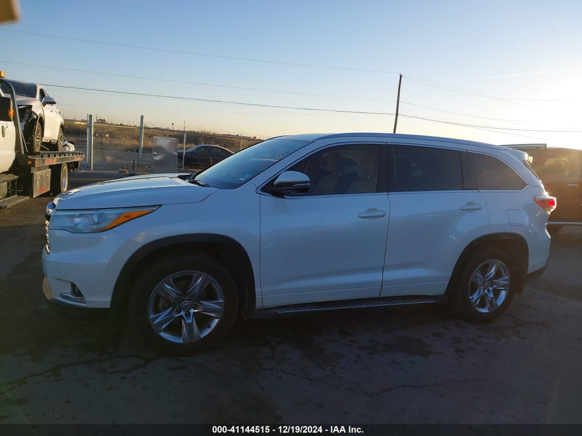 2015 TOYOTA HIGHLANDER LIMITED V6 - 5TDYKRFH1FS048269