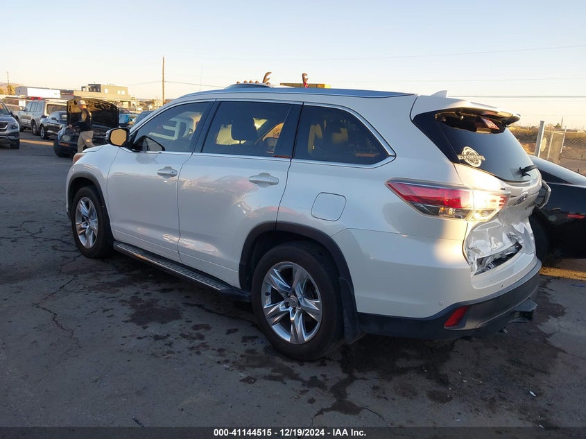 2015 TOYOTA HIGHLANDER LIMITED V6 - 5TDYKRFH1FS048269