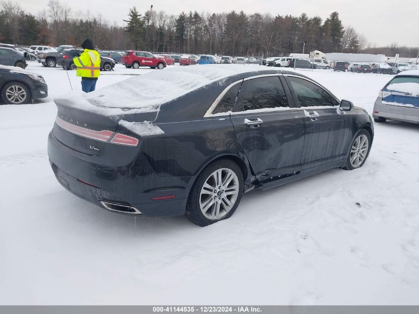 VIN 3LN6L2JK4ER827306 2014 Lincoln MKZ no.4