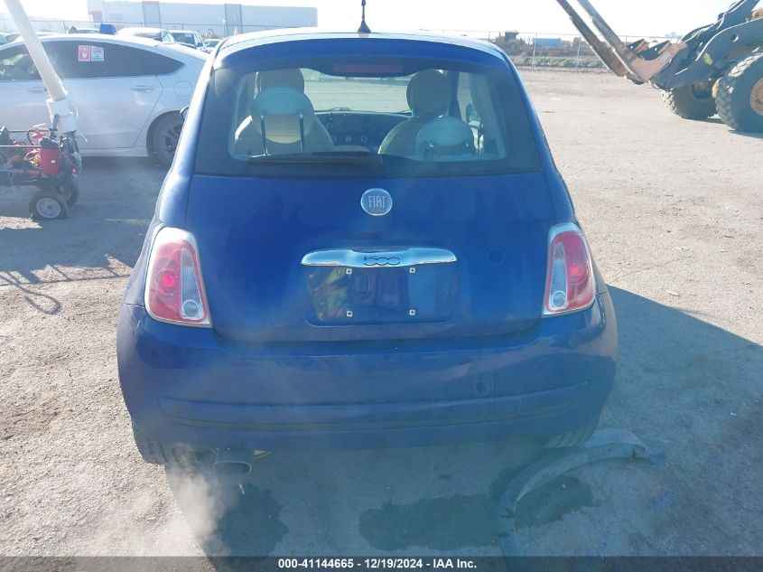 2012 Fiat 500 Pop VIN: 3C3CFFAR8CT127327 Lot: 41144665