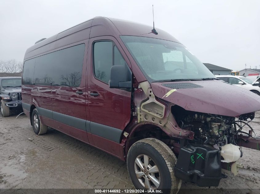 2023 Mercedes-Benz Sprinter 2500 High Roof 4-Cyl Diesel VIN: W1Z4KGHY6PT130055 Lot: 41144692