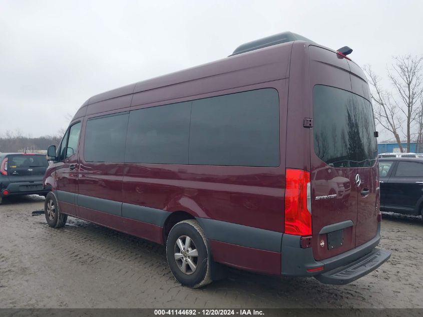 2023 Mercedes-Benz Sprinter 2500 High Roof 4-Cyl Diesel VIN: W1Z4KGHY6PT130055 Lot: 41144692