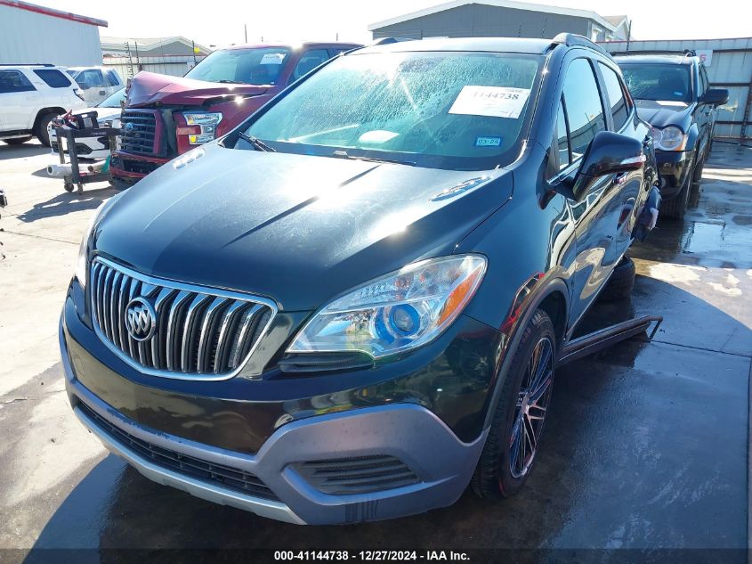 VIN KL4CJASB0GB650258 2016 BUICK ENCORE no.2