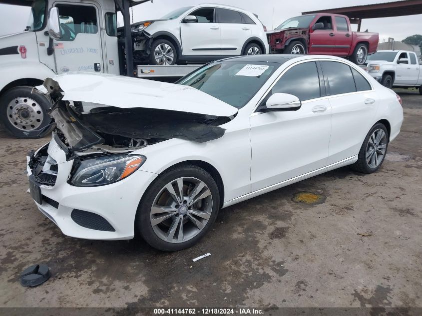 VIN 55SWF4KB1FU024914 2015 Mercedes-Benz C 300, 4Ma... no.2