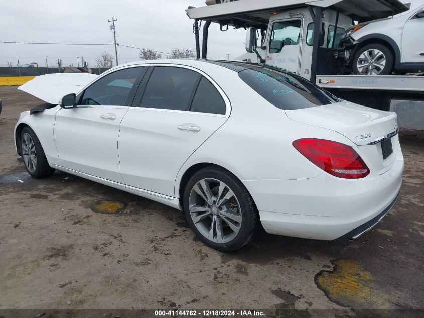 VIN 55SWF4KB1FU024914 2015 Mercedes-Benz C 300, 4Ma... no.3