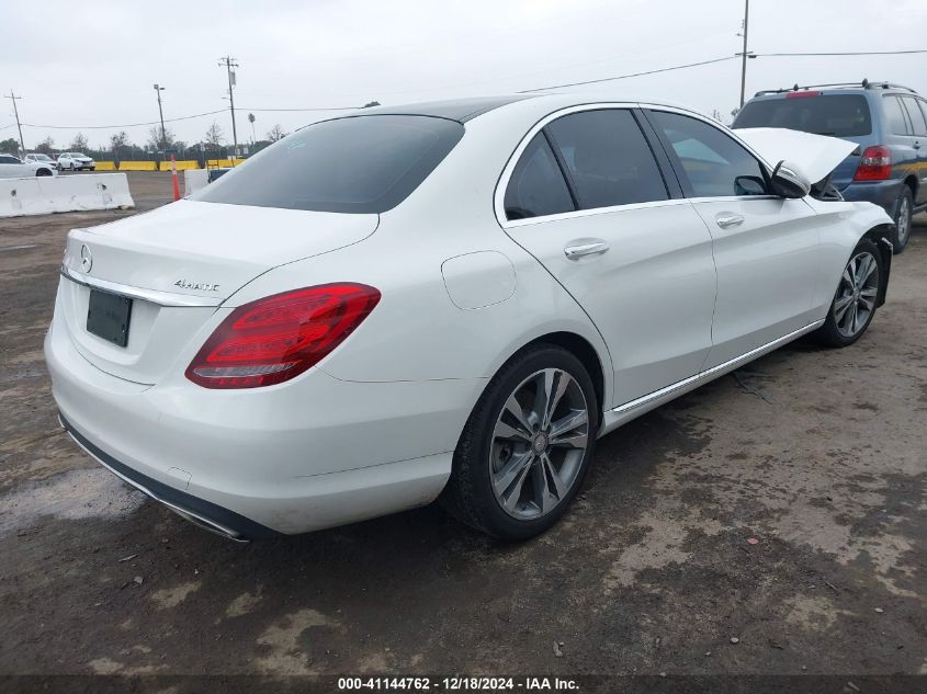 VIN 55SWF4KB1FU024914 2015 Mercedes-Benz C 300, 4Ma... no.4