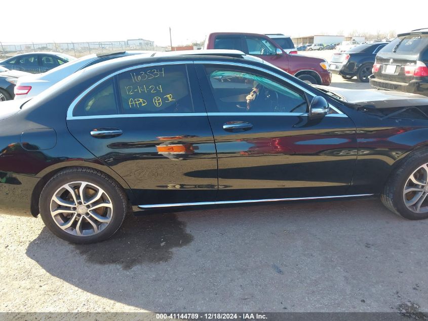 VIN 55SWF4KB2FU025554 2015 MERCEDES-BENZ C 300 no.13