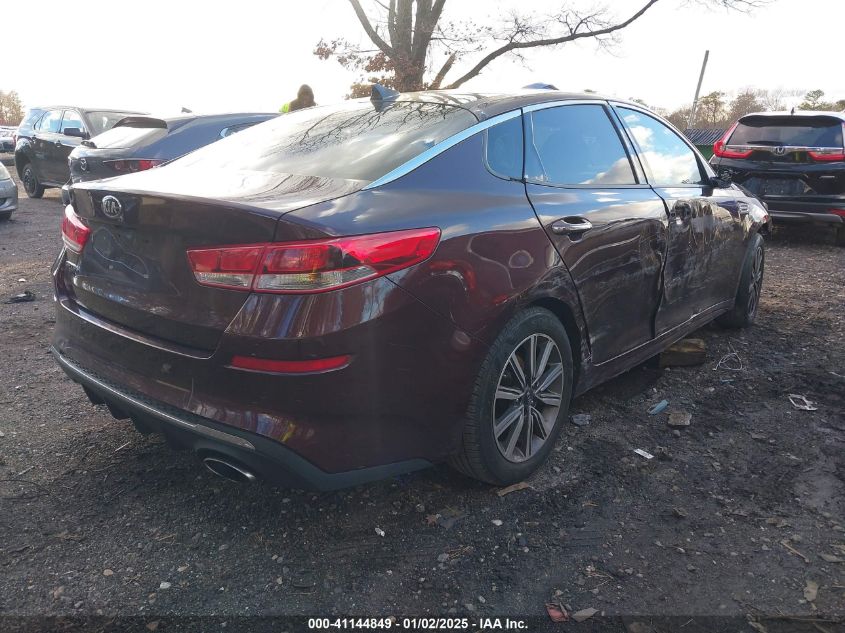 VIN 5XXGT4L35KG300783 2019 KIA Optima, LX no.4