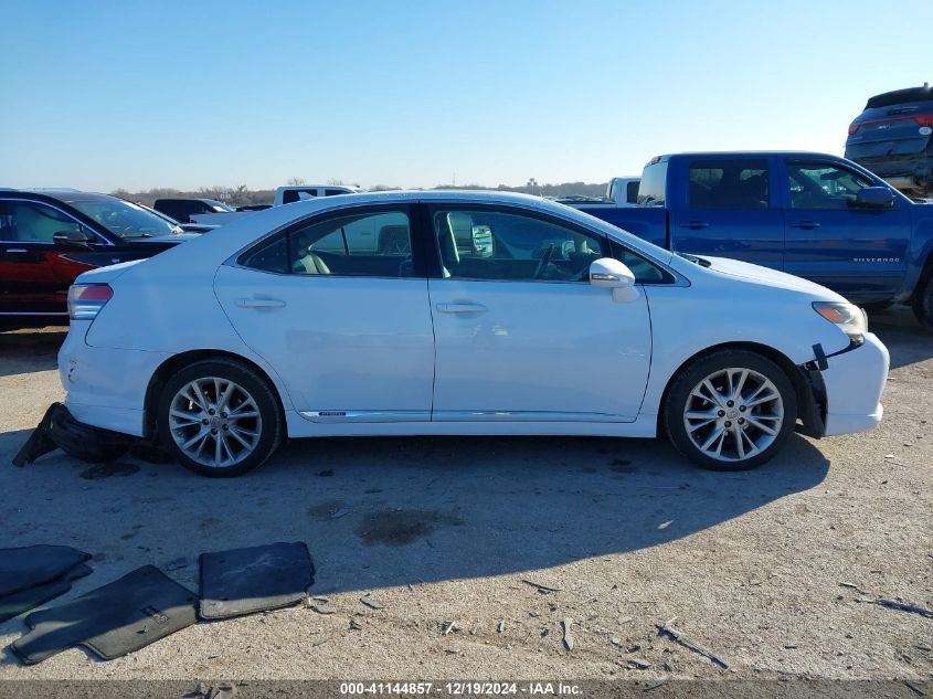 2010 Lexus Hs 250H Premium VIN: JTHBB1BA6A2027092 Lot: 41144857