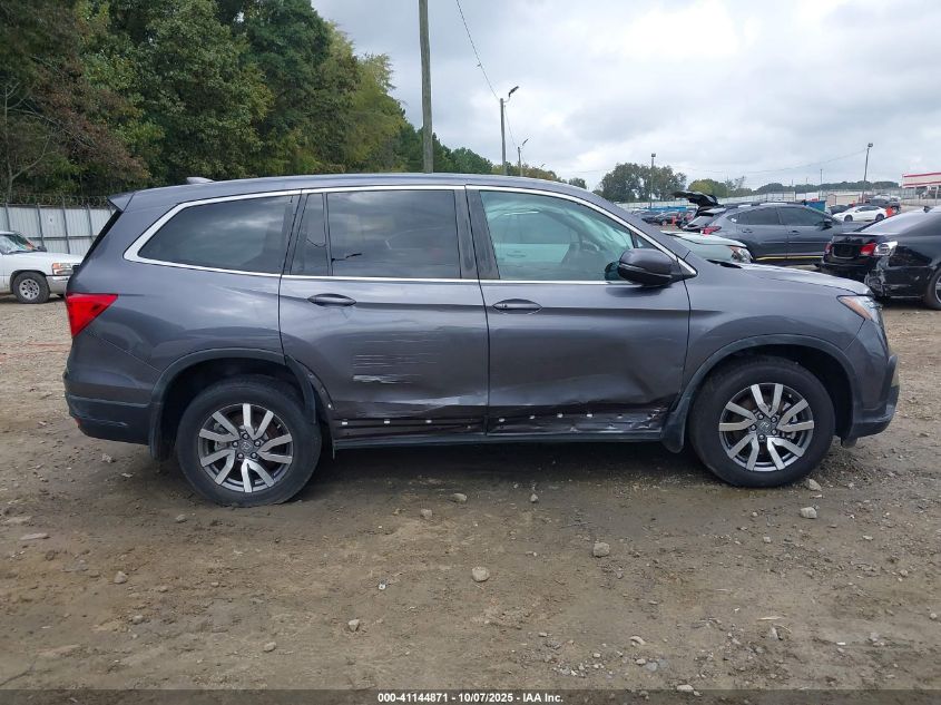 2021 Honda Pilot 2Wd Ex VIN: 5FNYF5H39MB027797 Lot: 41144871