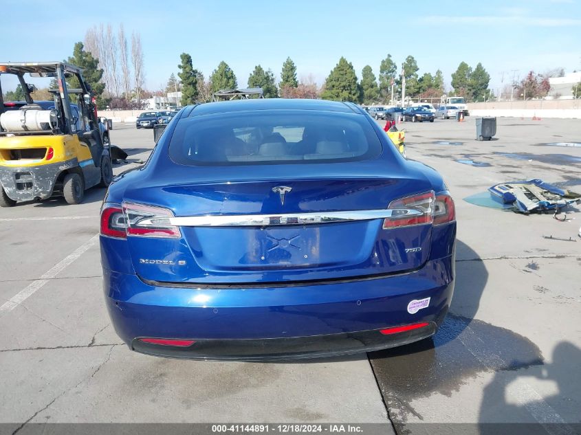 2018 Tesla Model S 100D/75D/P100D VIN: 5YJSA1E26JF295615 Lot: 41144891