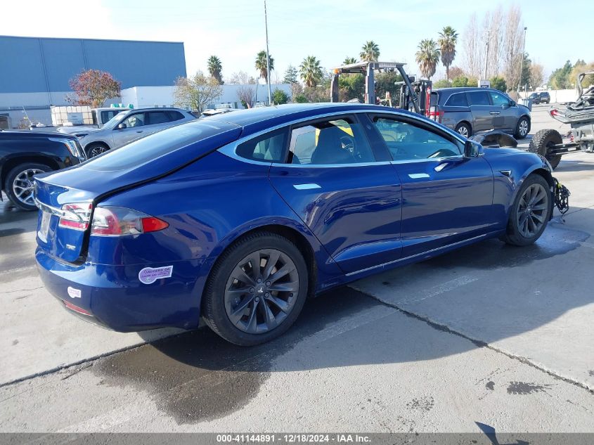 2018 Tesla Model S 100D/75D/P100D VIN: 5YJSA1E26JF295615 Lot: 41144891