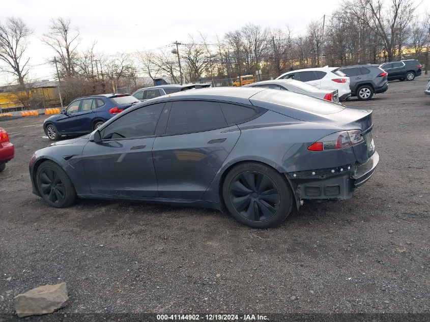 2021 Tesla Model S Long Range Dual Motor All-Wheel Drive VIN: 5YJSA1E51MF440929 Lot: 41144902