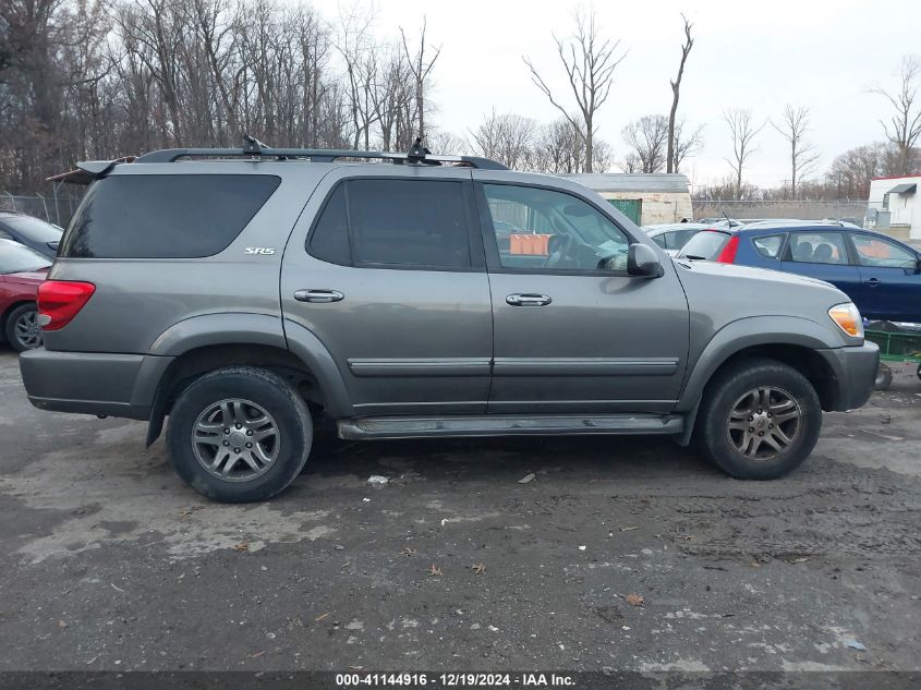 2006 Toyota Sequoia Sr5 V8 VIN: 5TDBT44A86S273106 Lot: 41144916