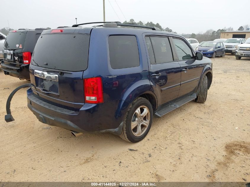 VIN 5FNYF3H57EB021164 2014 Honda Pilot, Ex-L no.4