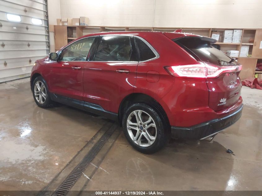 VIN 2FMPK4K9XHBB28327 2017 FORD EDGE no.3