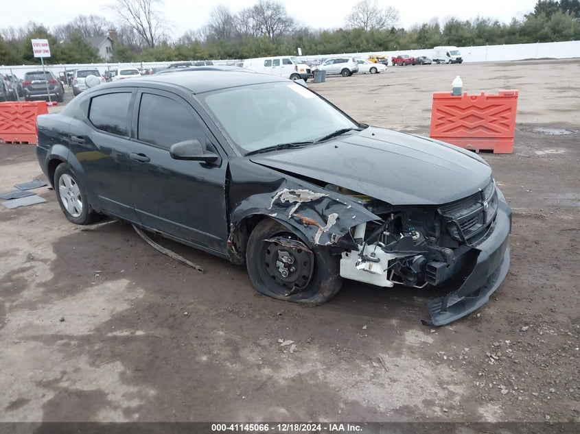 2008 DODGE AVENGER VIN: 1B3LC46K08N663654