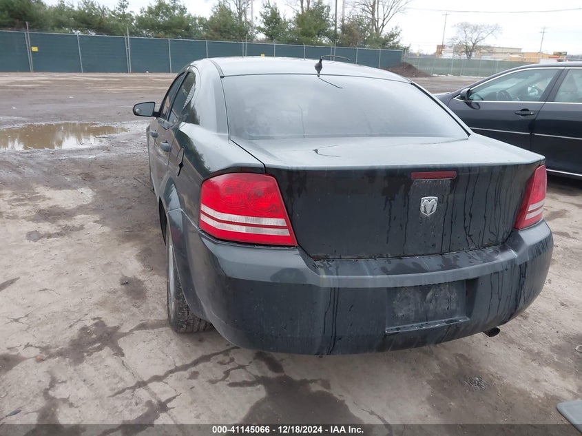 2008 DODGE AVENGER VIN: 1B3LC46K08N663654