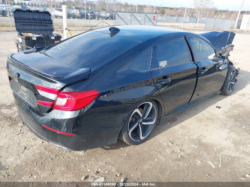 VIN 1HGCV1F35LA118485 2020 Honda Accord, Sport no.4