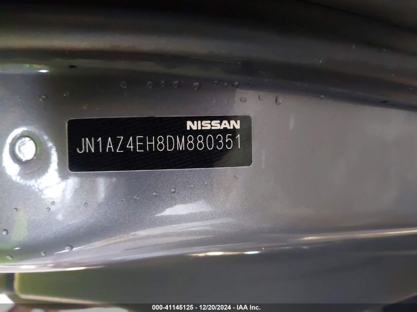 VIN JN1AZ4EH8DM880351 2013 NISSAN 370Z no.9