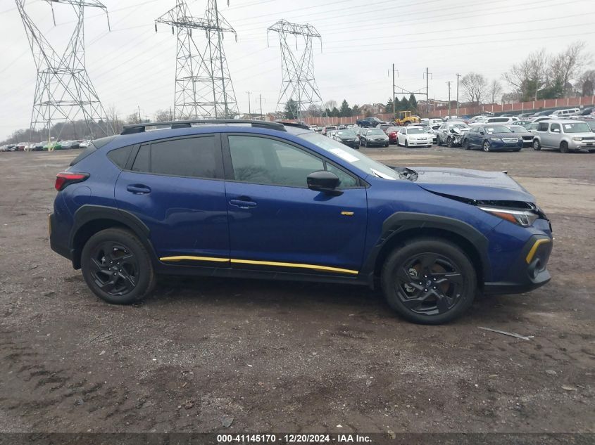 2024 Subaru Crosstrek Sport VIN: 4S4GUHF66R3842037 Lot: 41145170