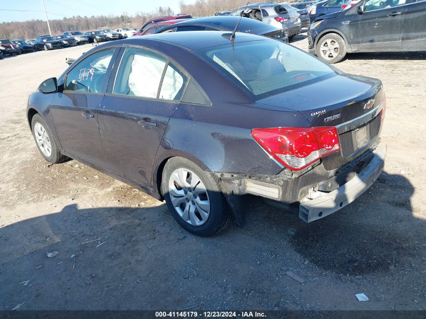 VIN 1G1PA5SG3E7370336 2014 Chevrolet Cruze, Ls Auto no.3