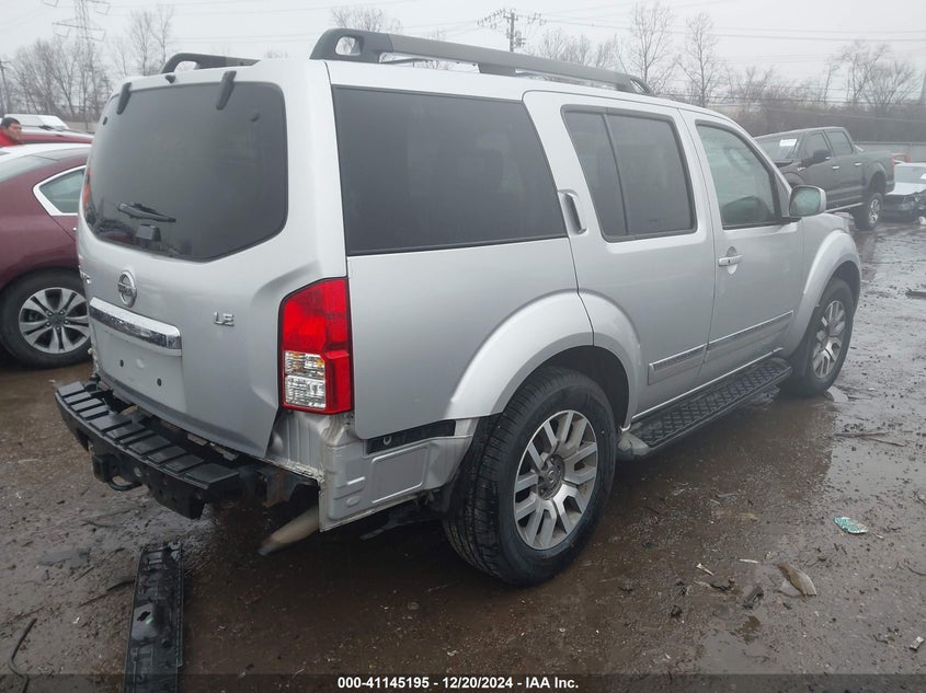Vin: 5n1ar1nbxac612373, lot: 41635420, nissan pathfinder le 20104