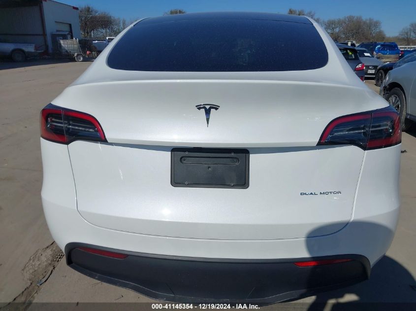 2023 Tesla Model Y Awd/Long Range Dual Motor All-Wheel Drive VIN: 7SAYGDEE9PA157175 Lot: 41145354