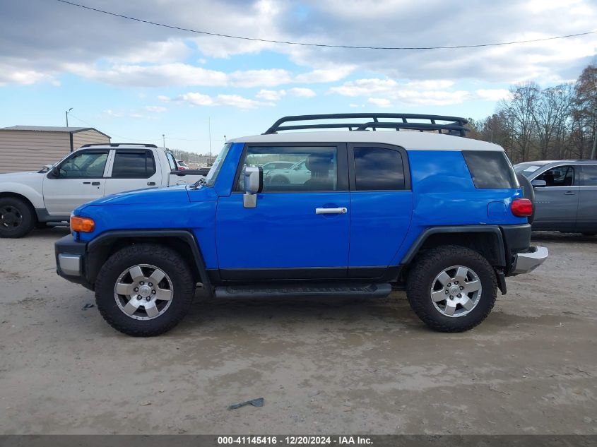 2007 Toyota Fj Cruiser VIN: JTEZU11FX70011579 Lot: 41145416