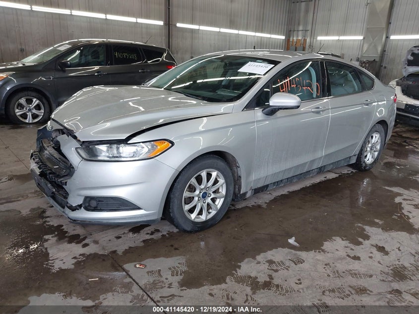 2016 FORD FUSION VIN: 3FA6P0G78GR114904