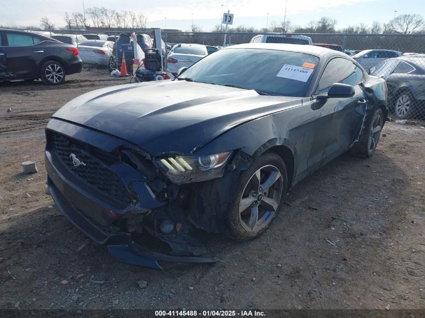 VIN 1FA6P8TH3H5263531 2017 Ford Mustang, Ecoboost no.2