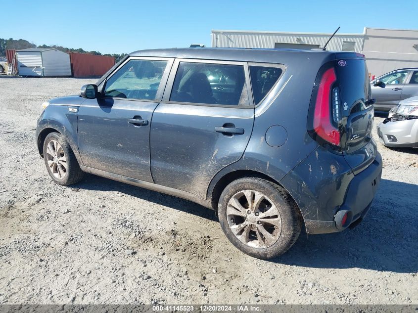 2014 Kia Soul + VIN: KNDJP3A52E7049016 Lot: 41145523