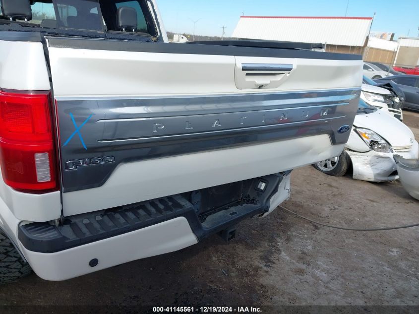 2019 FORD F-150 PLATINUM - 1FTEW1E41KFA15869