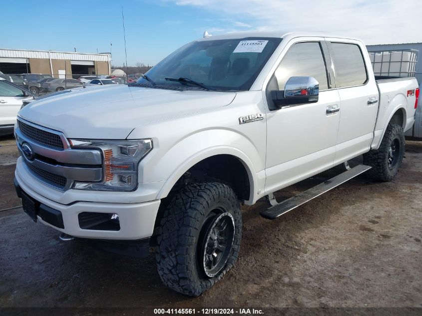 2019 FORD F-150 PLATINUM - 1FTEW1E41KFA15869