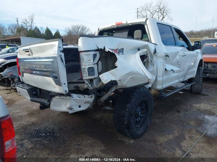 2019 FORD F-150 PLATINUM - 1FTEW1E41KFA15869