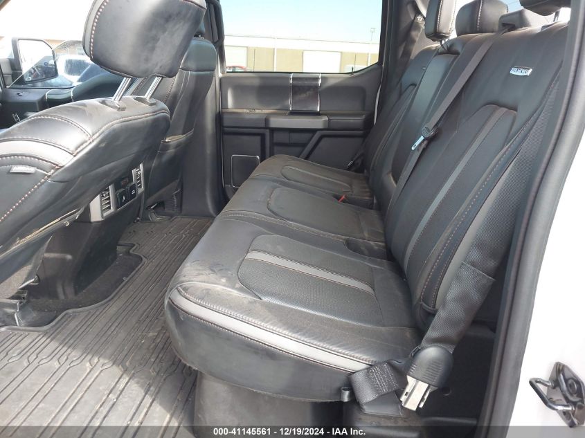 2019 FORD F-150 PLATINUM - 1FTEW1E41KFA15869