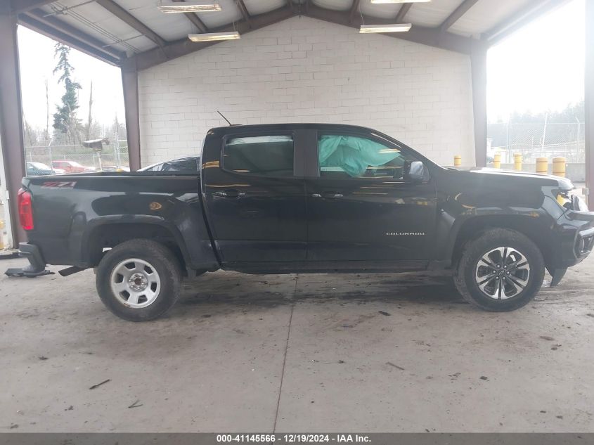 2021 Chevrolet Colorado 4Wd Long Box Z71/4Wd Short Box Z71 VIN: 1GCGTDEN4M1241612 Lot: 41145566